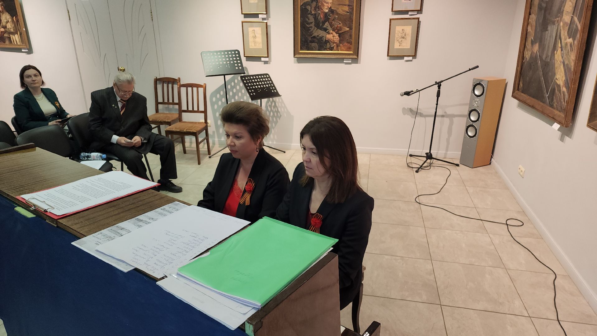 Концерт , 80 - летие победы, Лобня, художественная галерея,