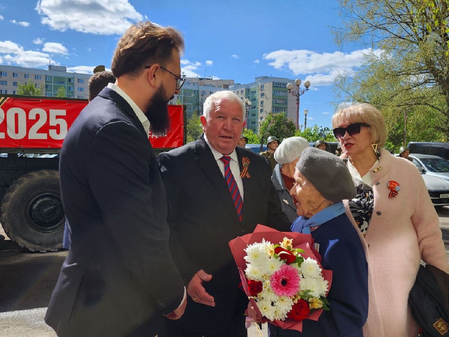 наро-фоминск, наро-фоминский городской округ, поздравление ветерана, день победы,