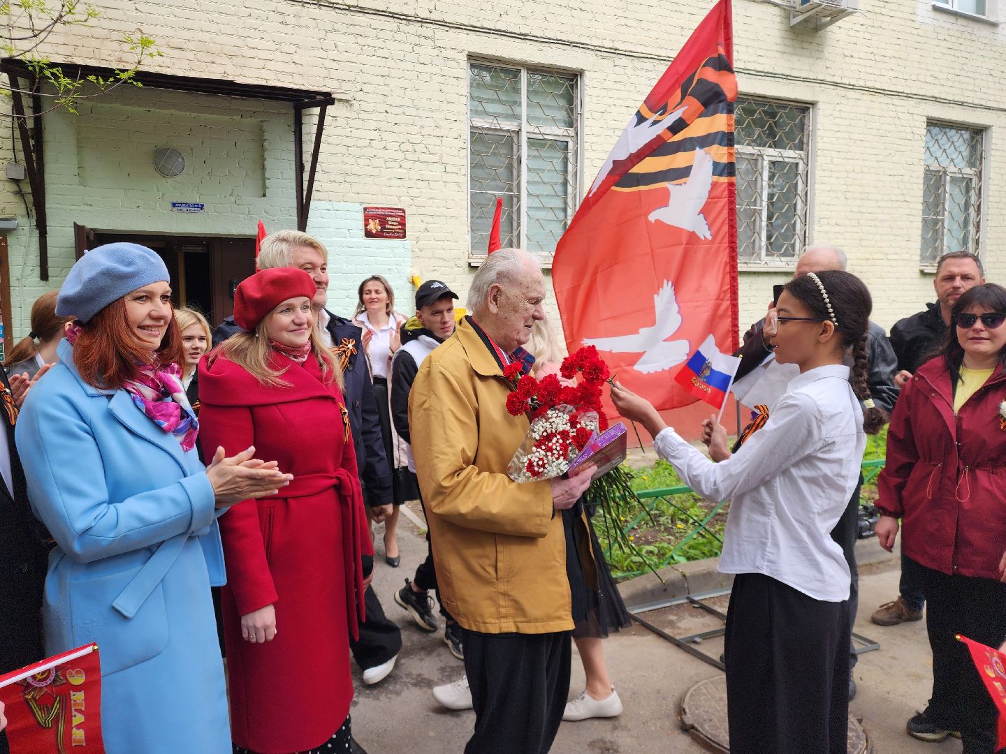 день победы, поздравление, ветеран вов,