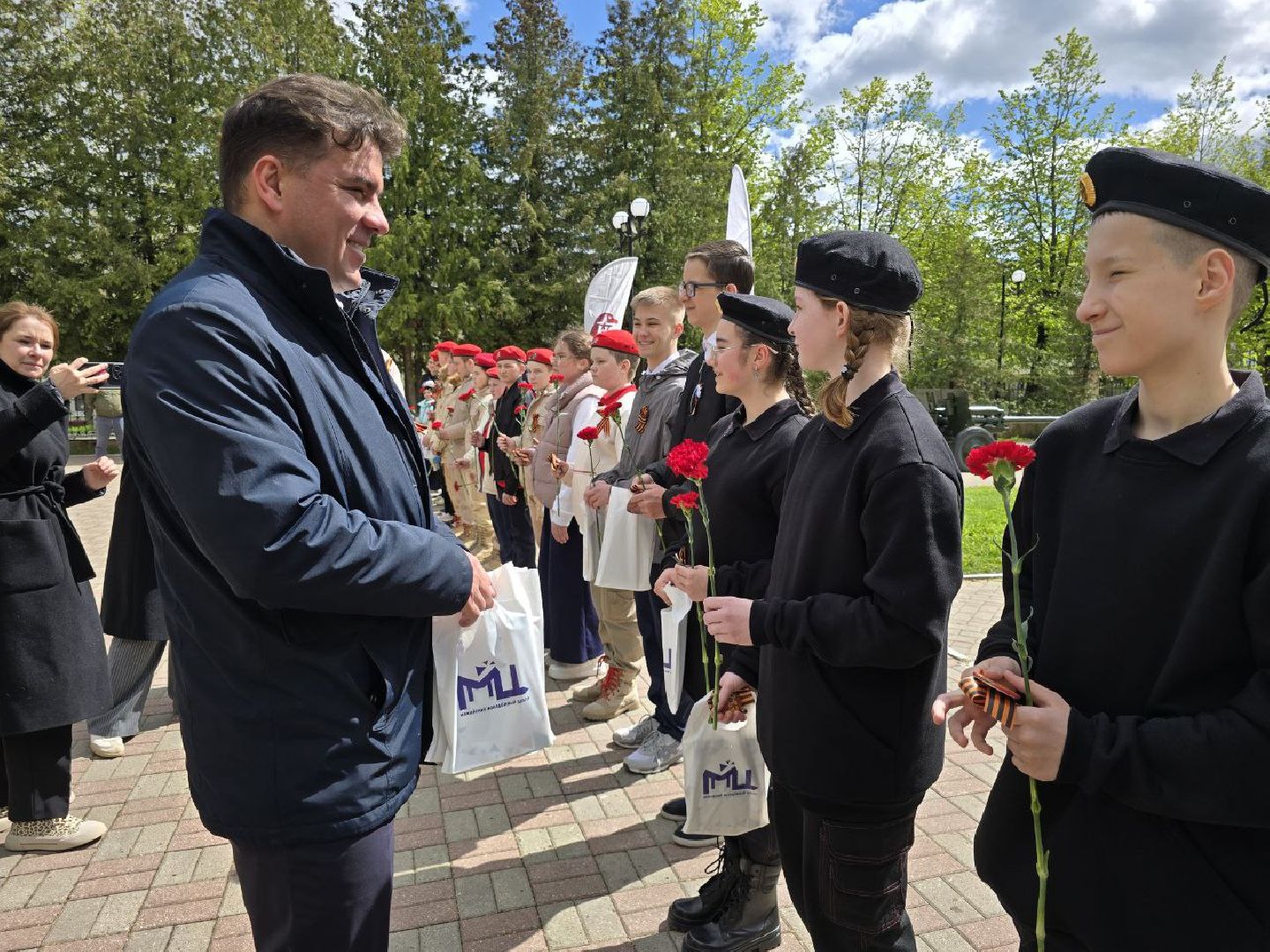 можайск, можайский муниципальный округ, подмосковье, юнармия, школьники, глава округа,
