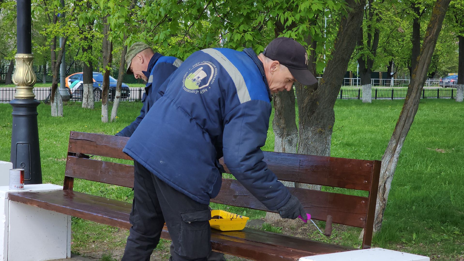 уборка города, день победы, сквер боевой славы, старая купавна, богородский городской округ,