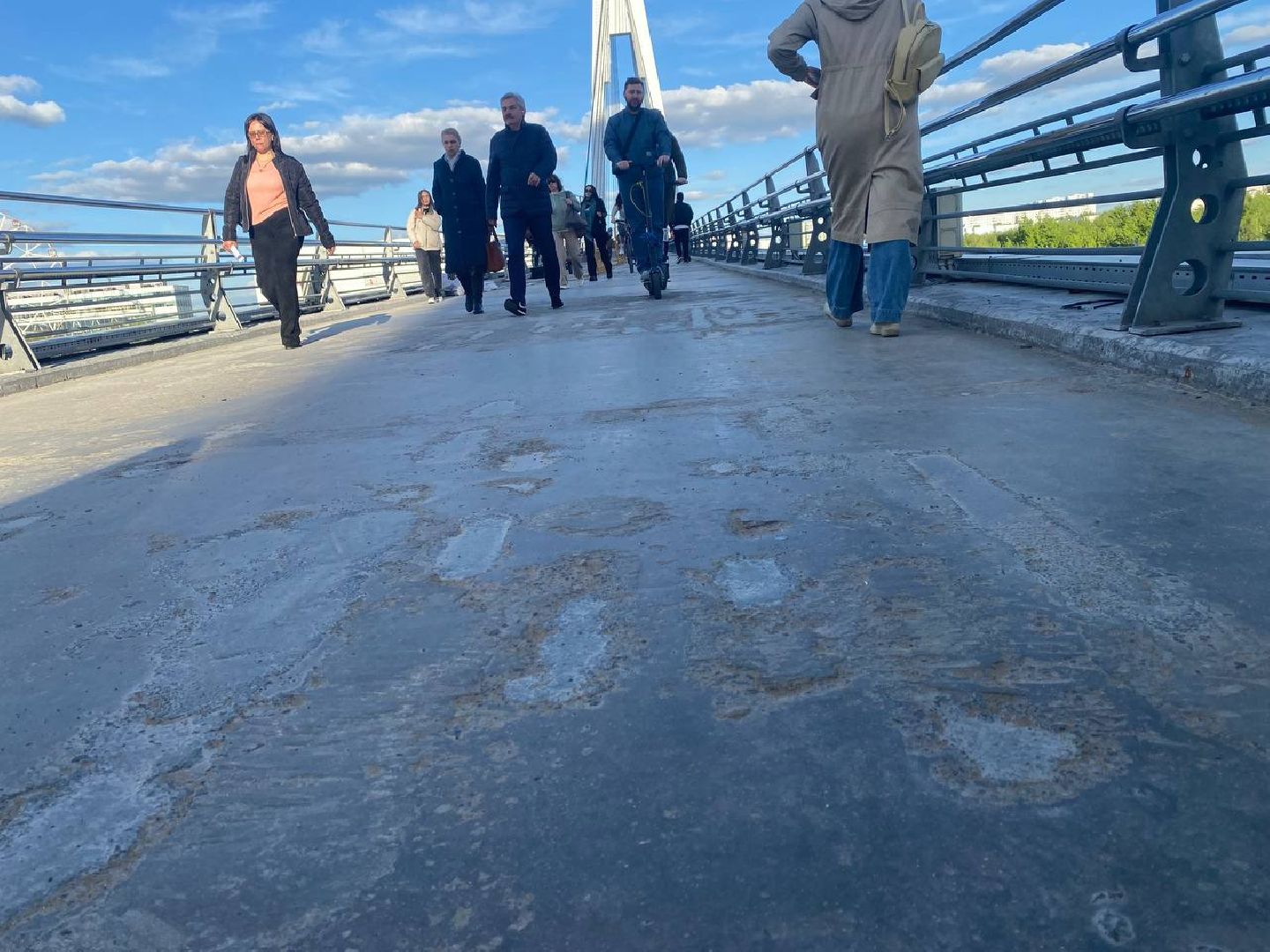 ремонт Павшинского моста, Павшинский мост,