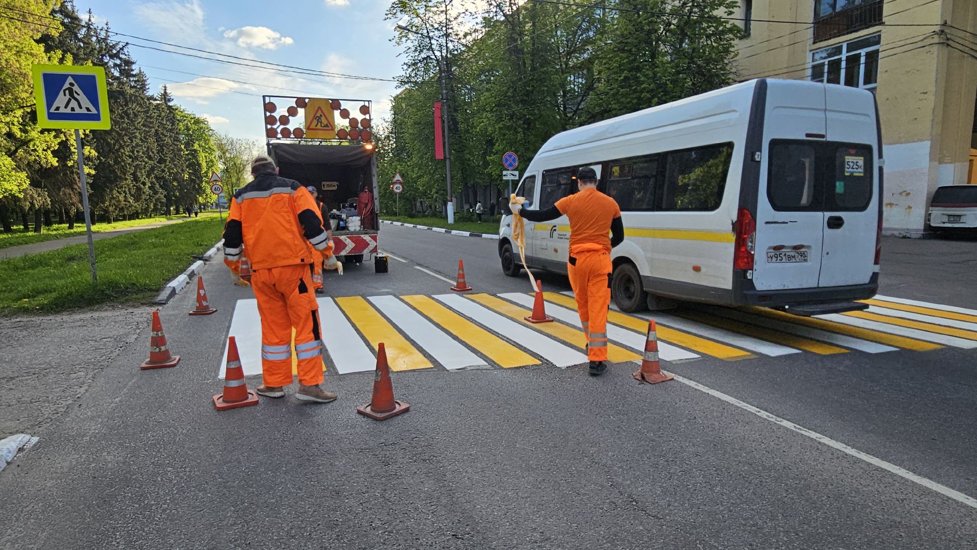 разметка, пешеходный переход, жуковский, жкх,