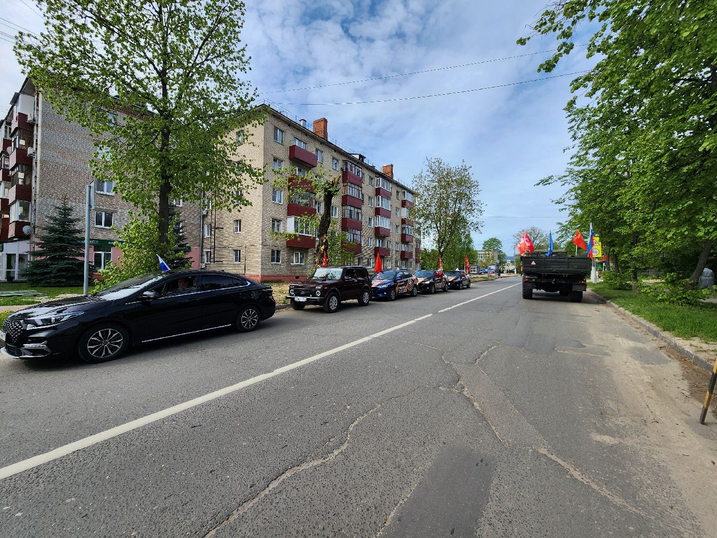 шатура, шатурский округ, автопробег победы, 80-летие великой победы,