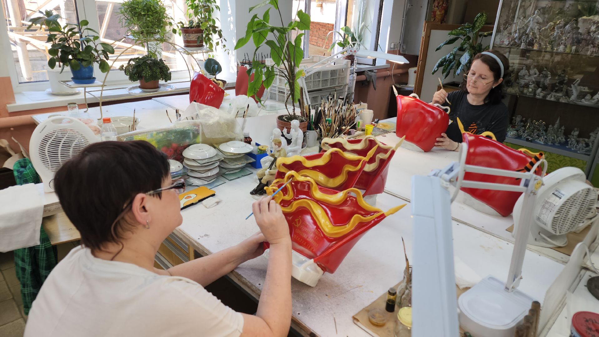 дулевский фарфор, орехово-зуевский округ, 80 лет победе,