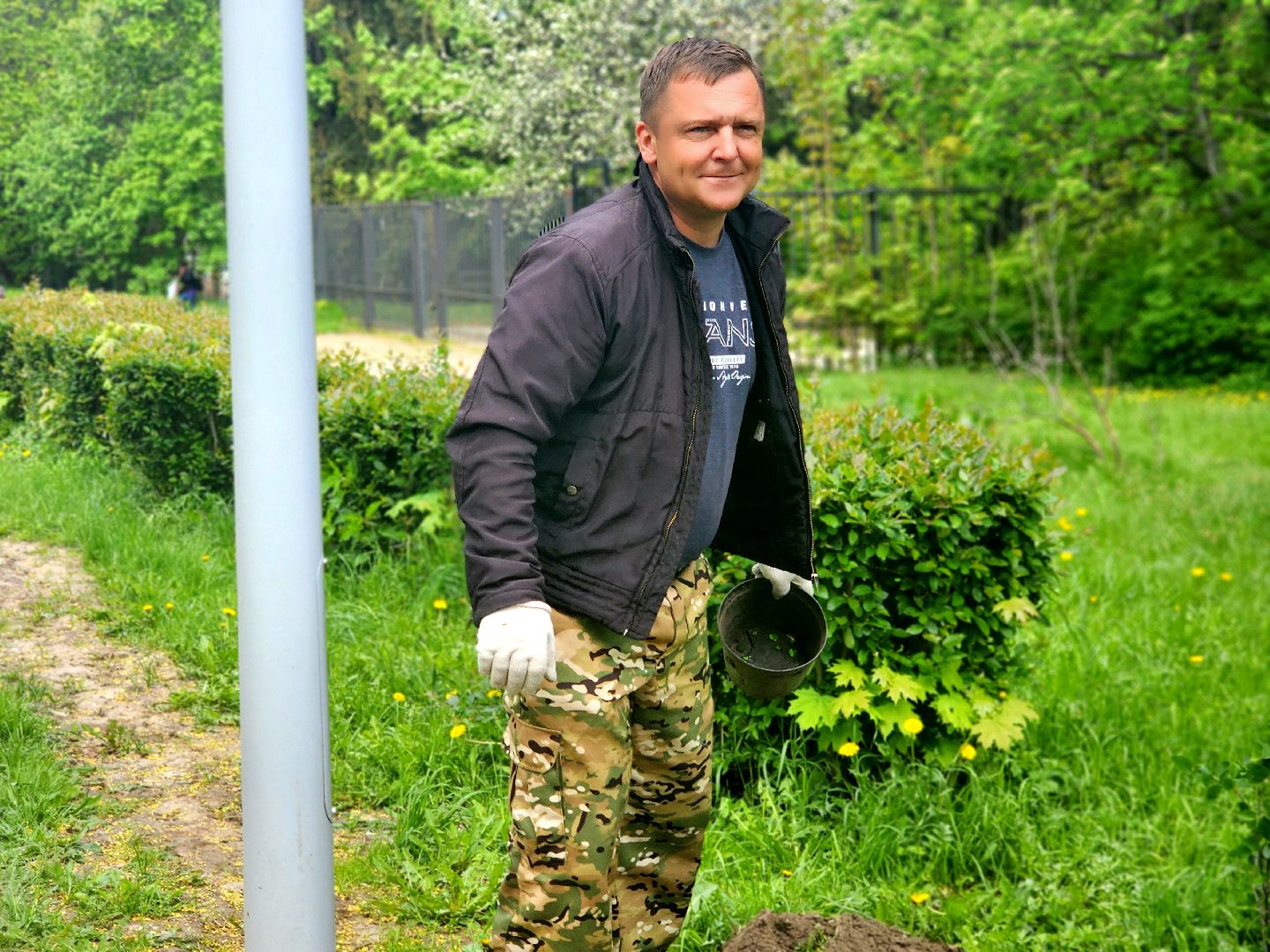 пущино, сад победы, серпухов, 80 - летие победы,