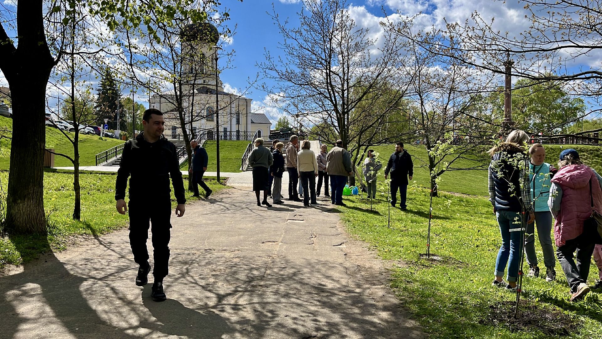 наро-фоминск, наро-фоминский городской округ, сад памяти , город воинской славы, 80 лет победе,