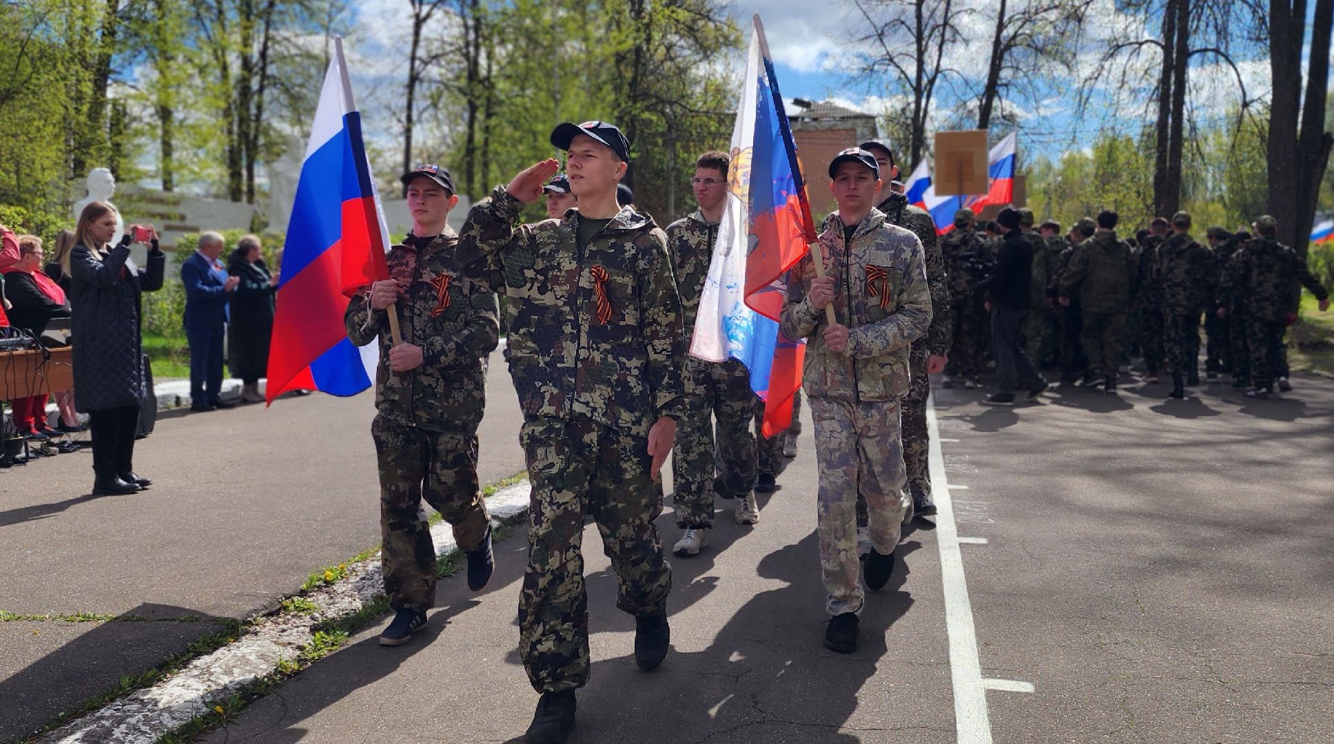 руза, тучковский политех, Парад Победы, День Победы,
