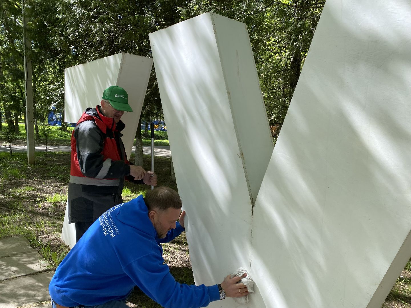 благоустройство, жкх, домодедово, день победы, вов, 9 мая, памятник, обелиск ,