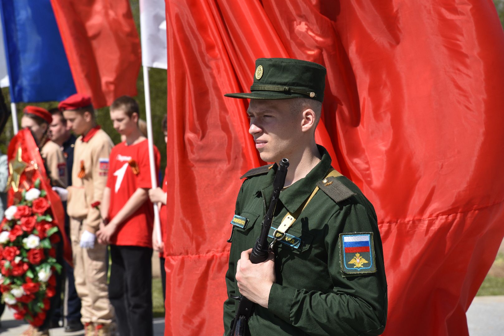 лотошино, стела населенный пункт воинской доблести, день победы,