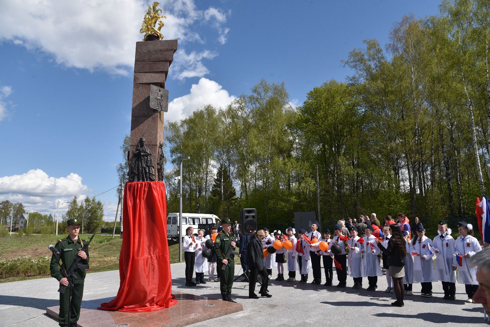 лотошино, стела населенный пункт воинской доблести, день победы,