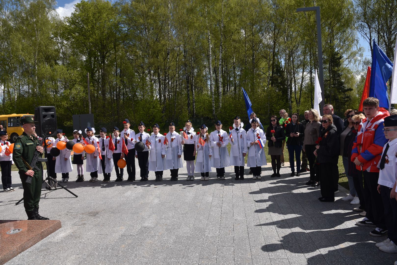 лотошино, стела населенный пункт воинской доблести, день победы,