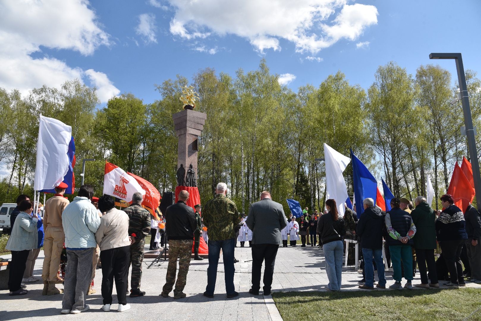 лотошино, стела населенный пункт воинской доблести, день победы,