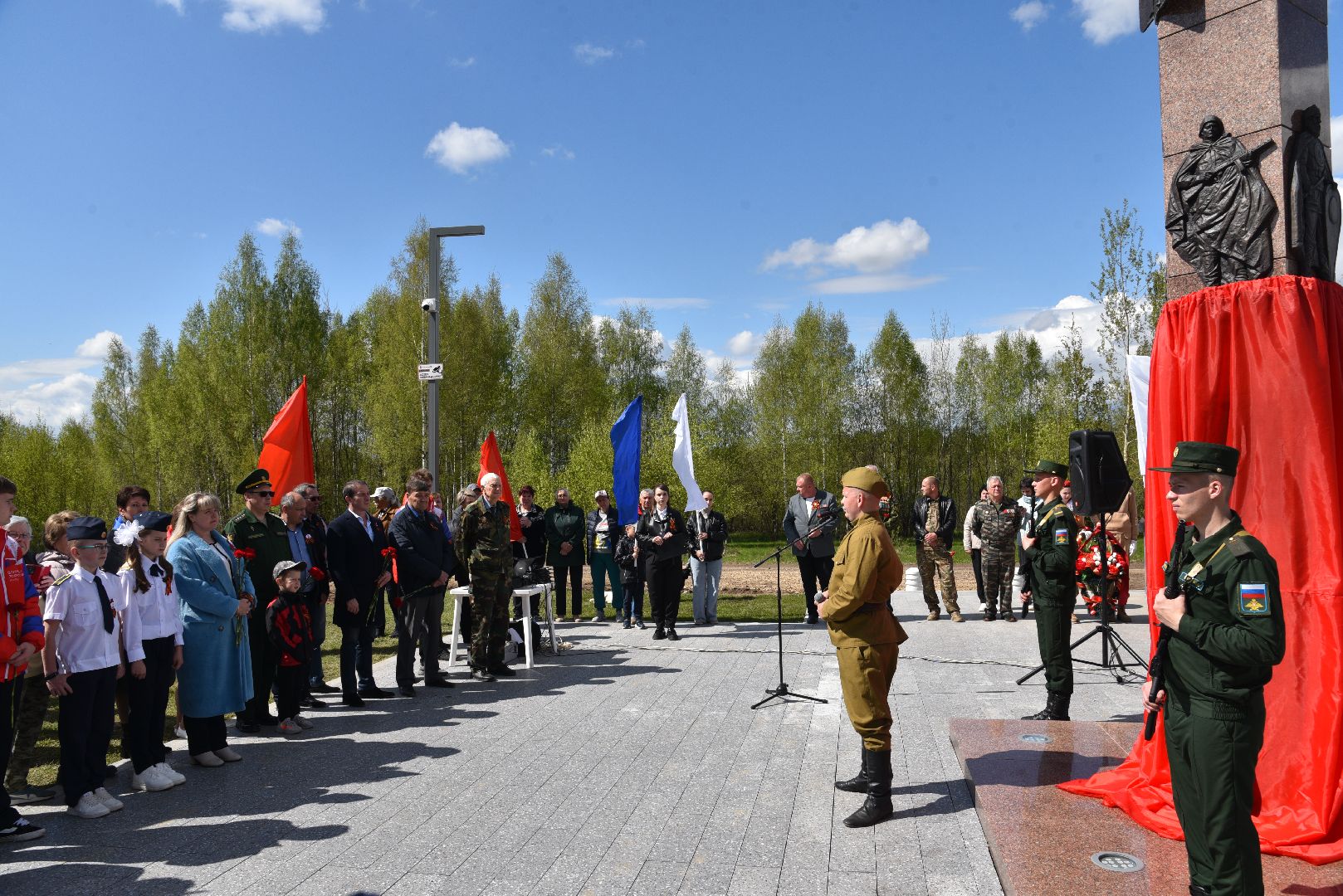 лотошино, стела населенный пункт воинской доблести, день победы,