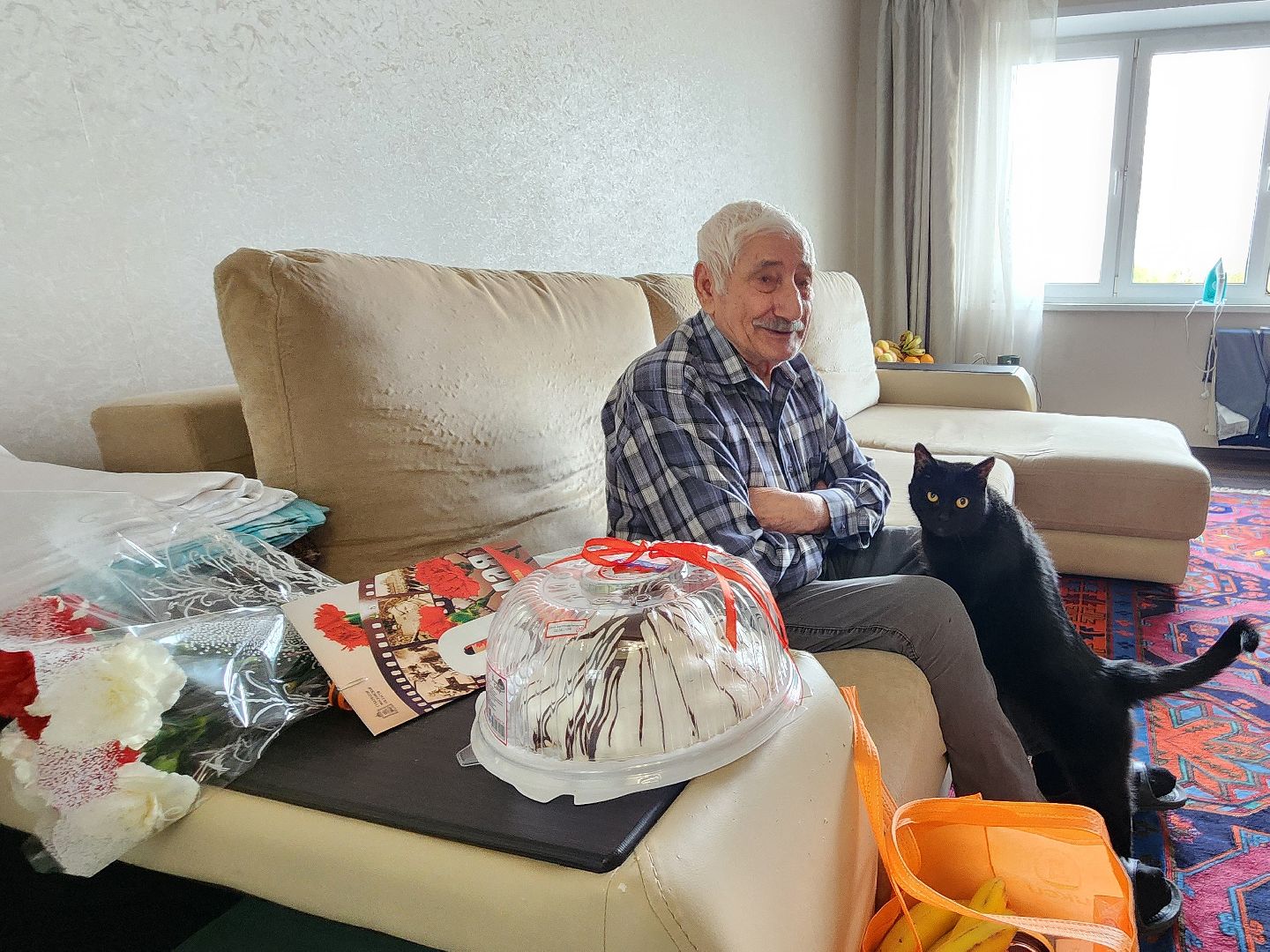 фрязино, ветераны великой отечественной войны, 80-летие великой победы, поздравление ветерана,