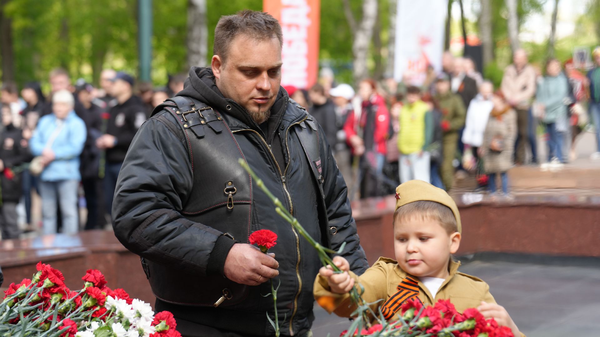 день победы , мотопробег ,