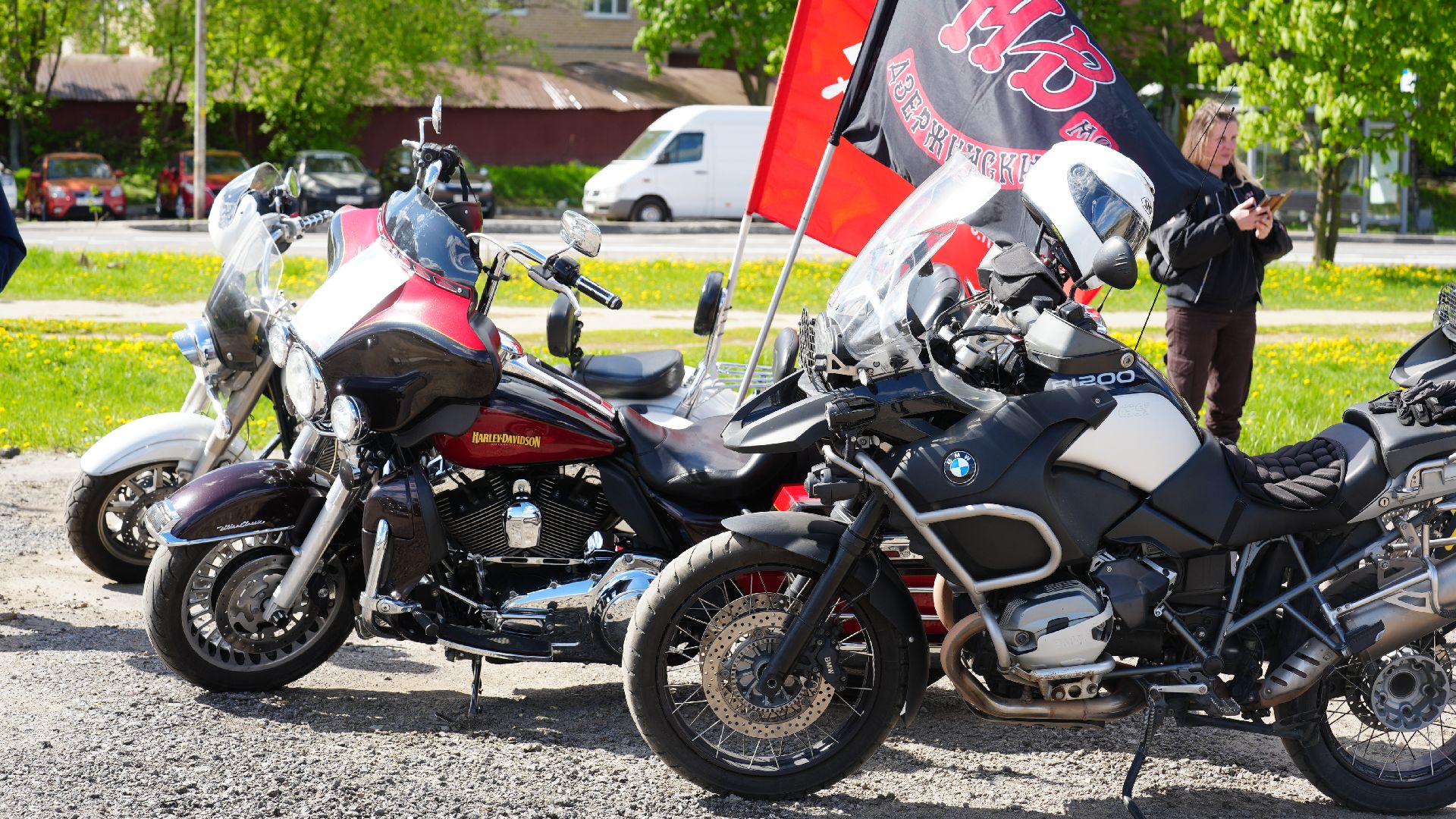 день победы , мотопробег ,