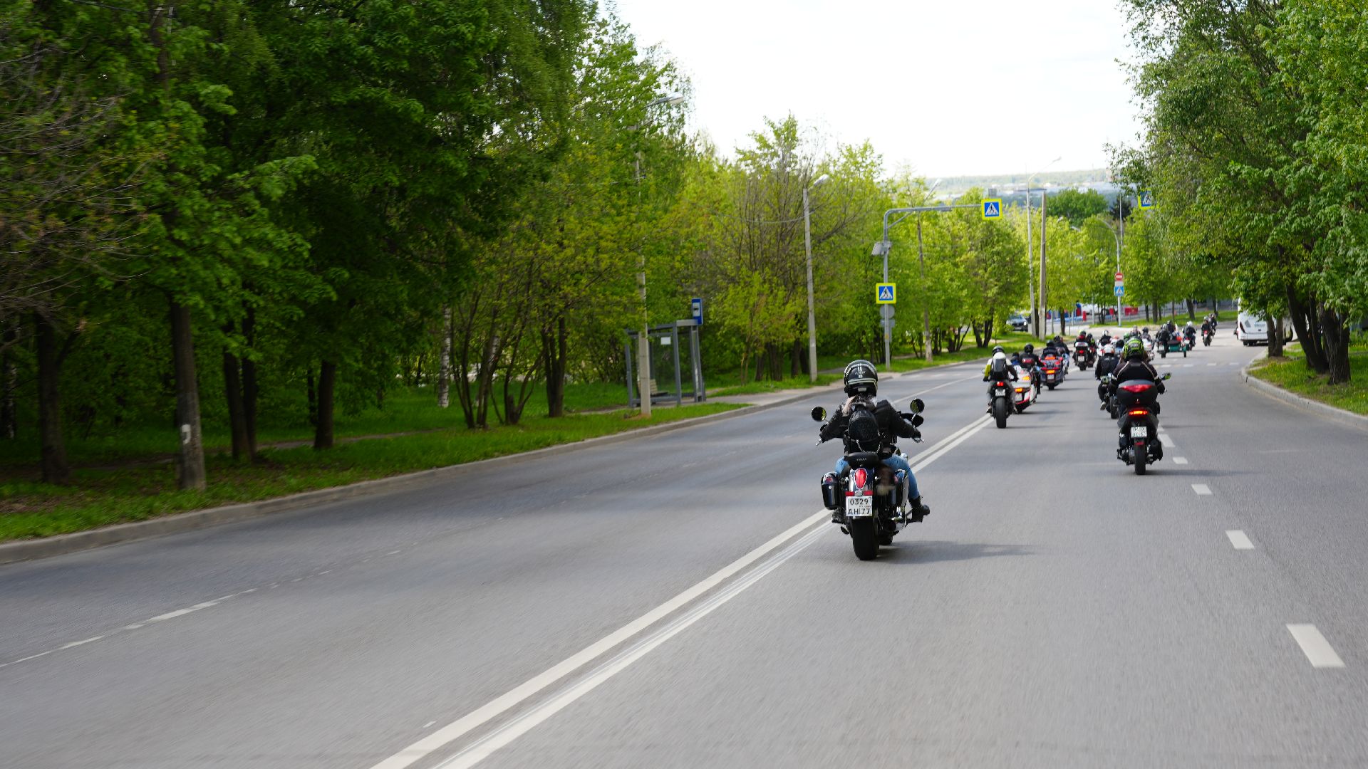 день победы , мотопробег ,