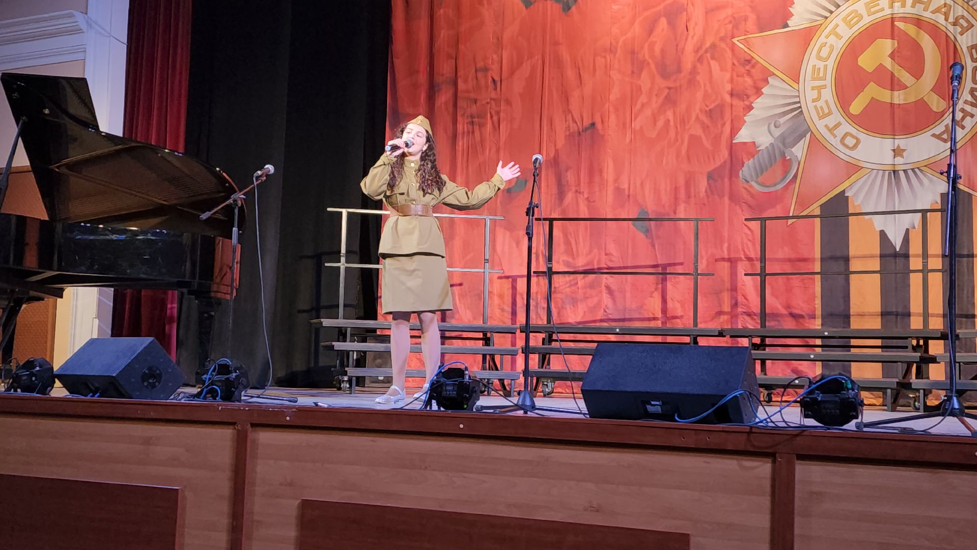 пушкино, день победы, концерт, детская школа искусств, песни военных лет, песни о родине, концерт ко дню победы,