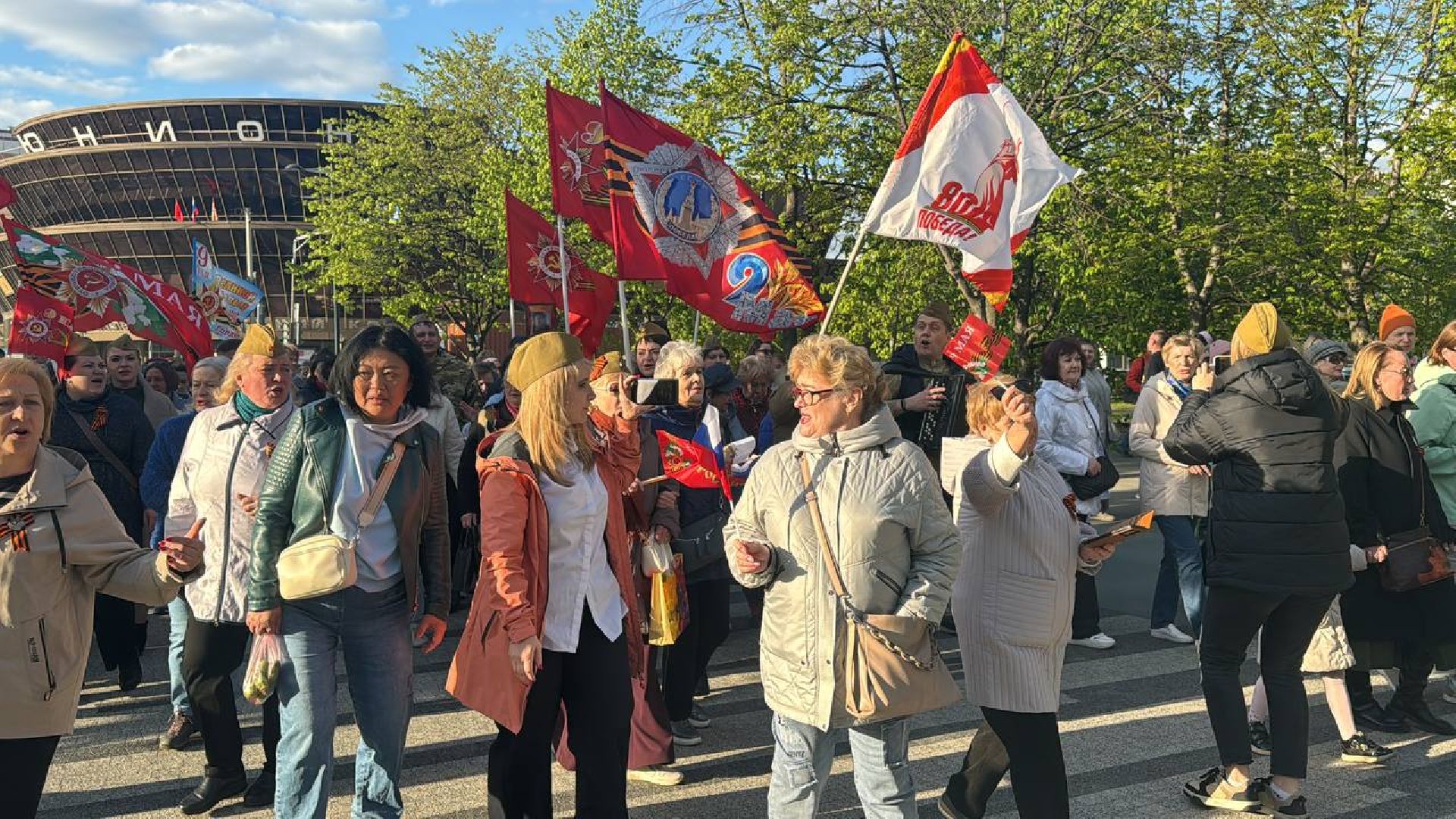 военные песни, шествие, железнодорожная,