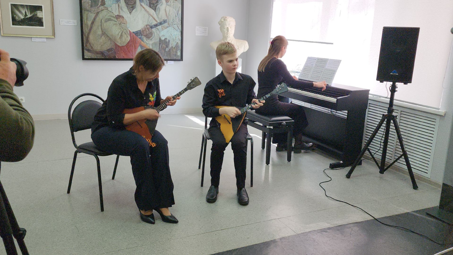 щёлково, художественная выставка, Выставка работ ветеранов,