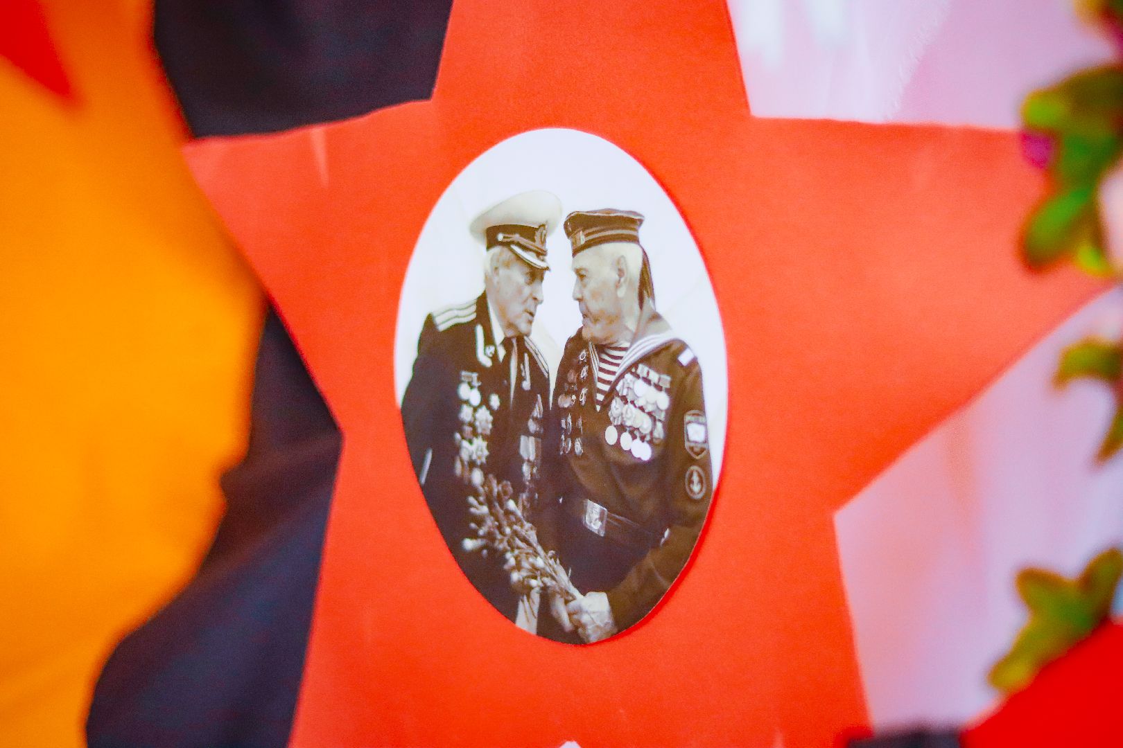 клин, общество, день победы, ветераны, табличка ветерану,