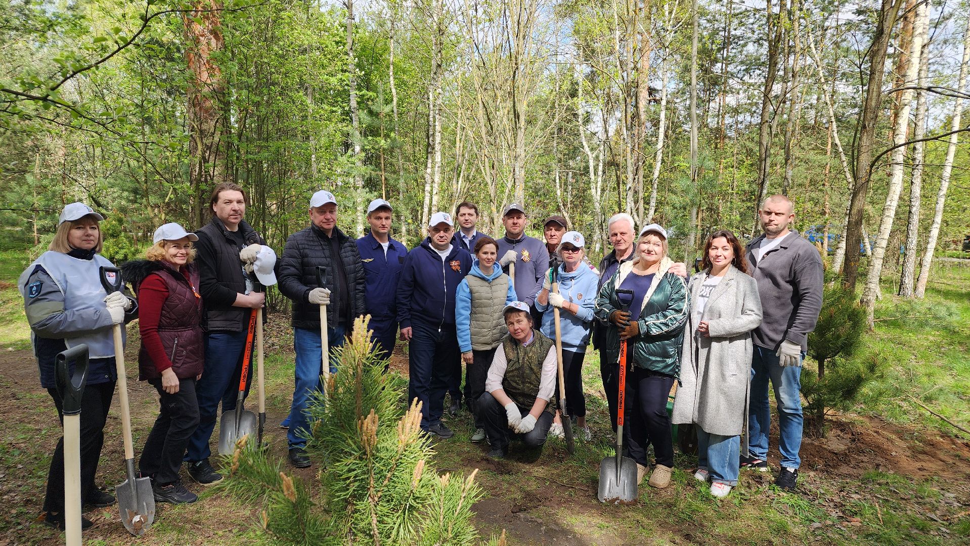 сад памяти, экологическая акция, экология, лосино-петровский,