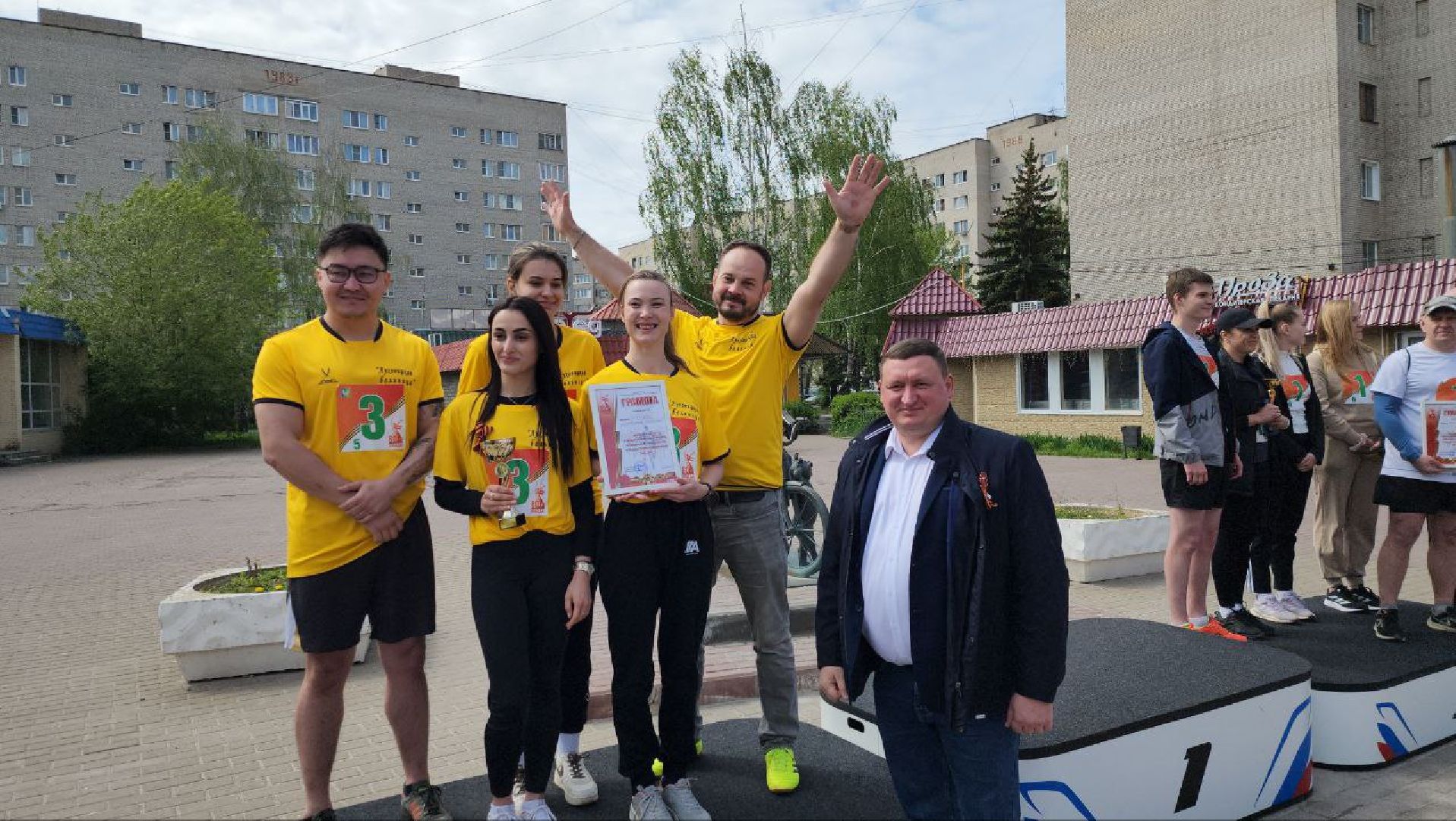 Луховицы 80летПобеды ЭстафетаПобеды Спорт Патриотизм  НашиТрадиции ,