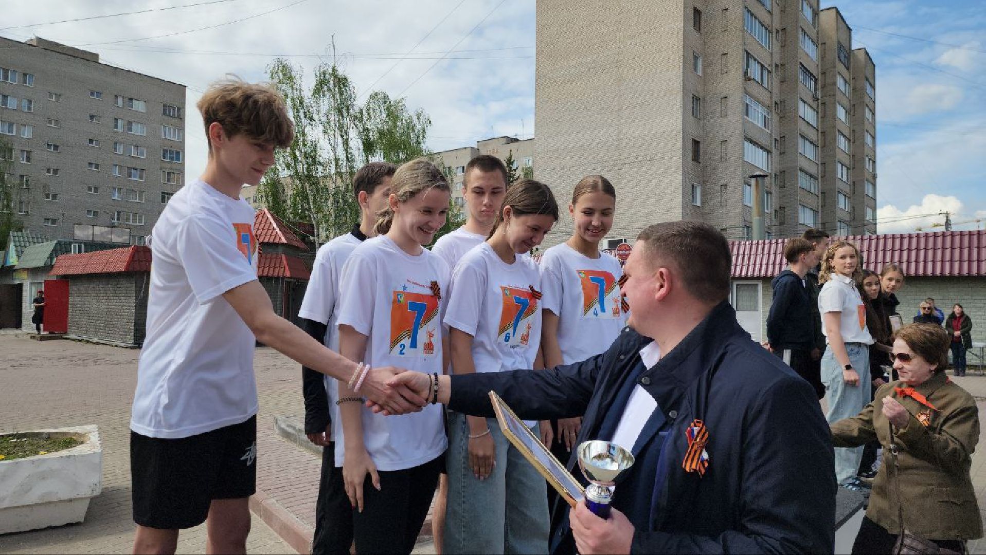 Луховицы 80летПобеды ЭстафетаПобеды Спорт Патриотизм  НашиТрадиции ,