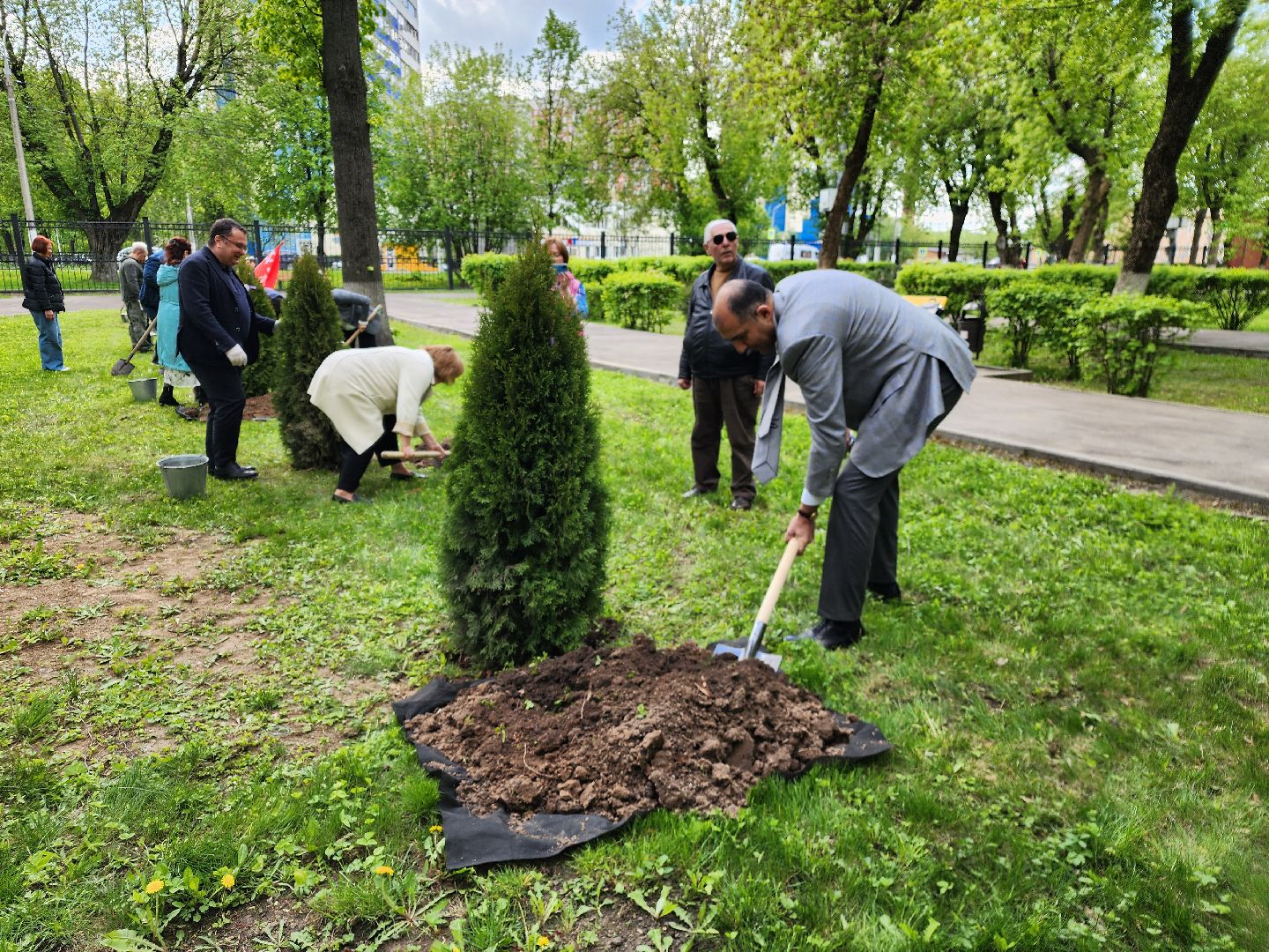 Подольск , покб, аллея памяти,