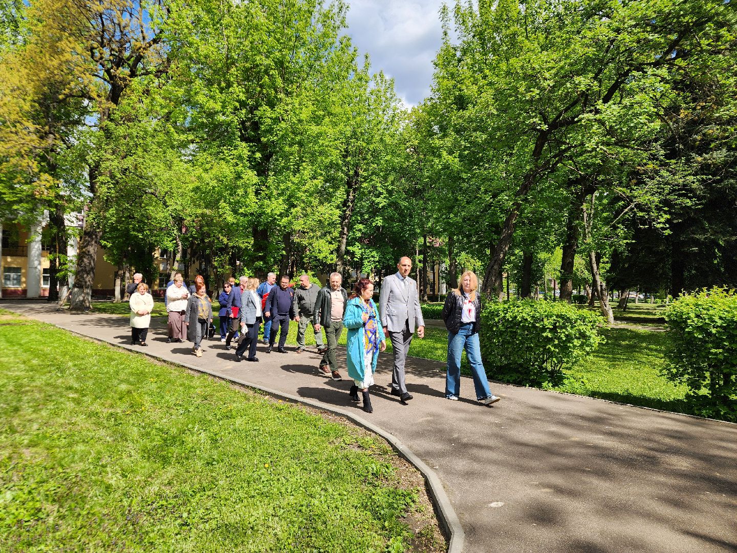 Подольск , покб, аллея памяти,