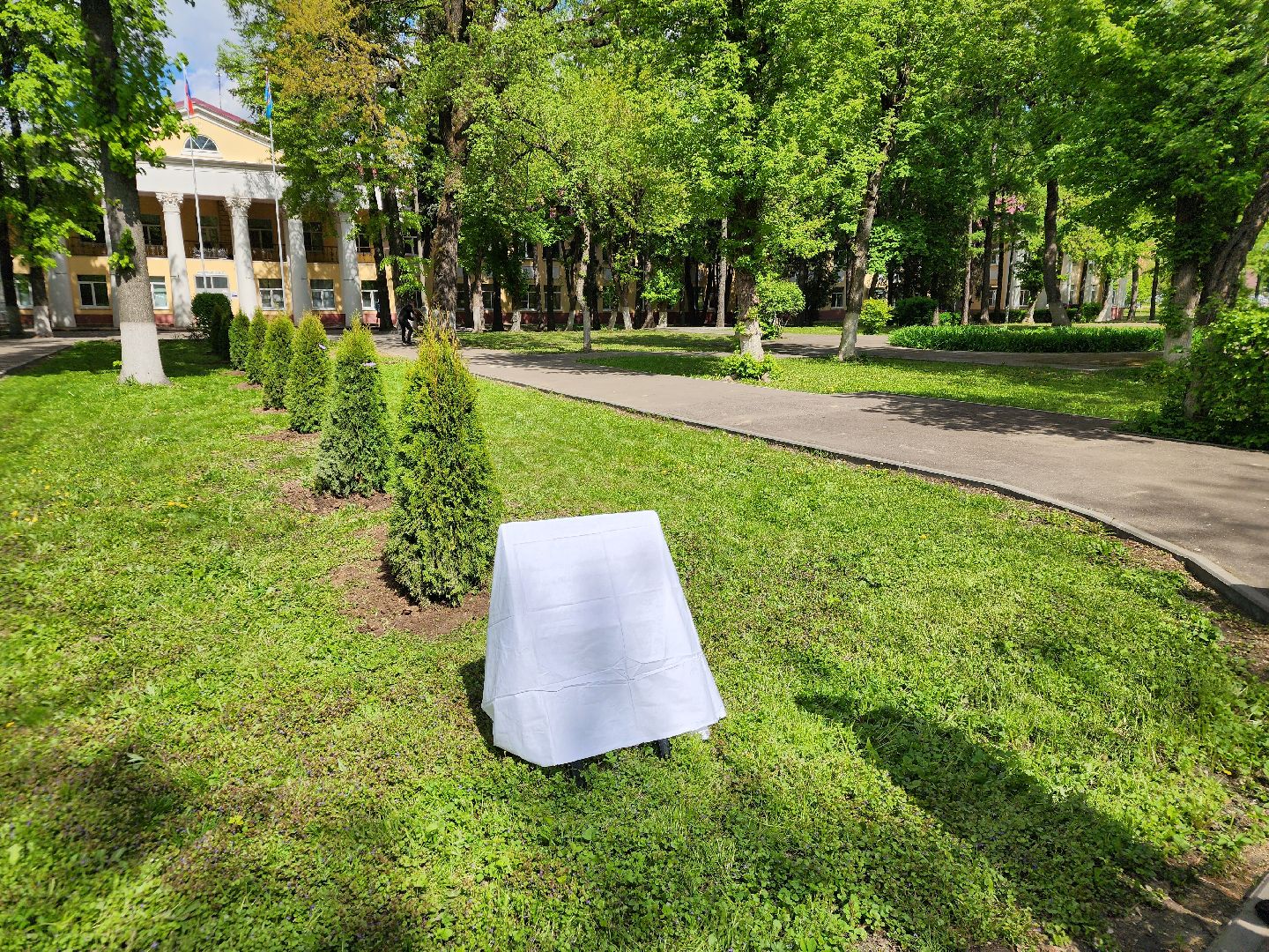 Подольск , покб, аллея памяти,