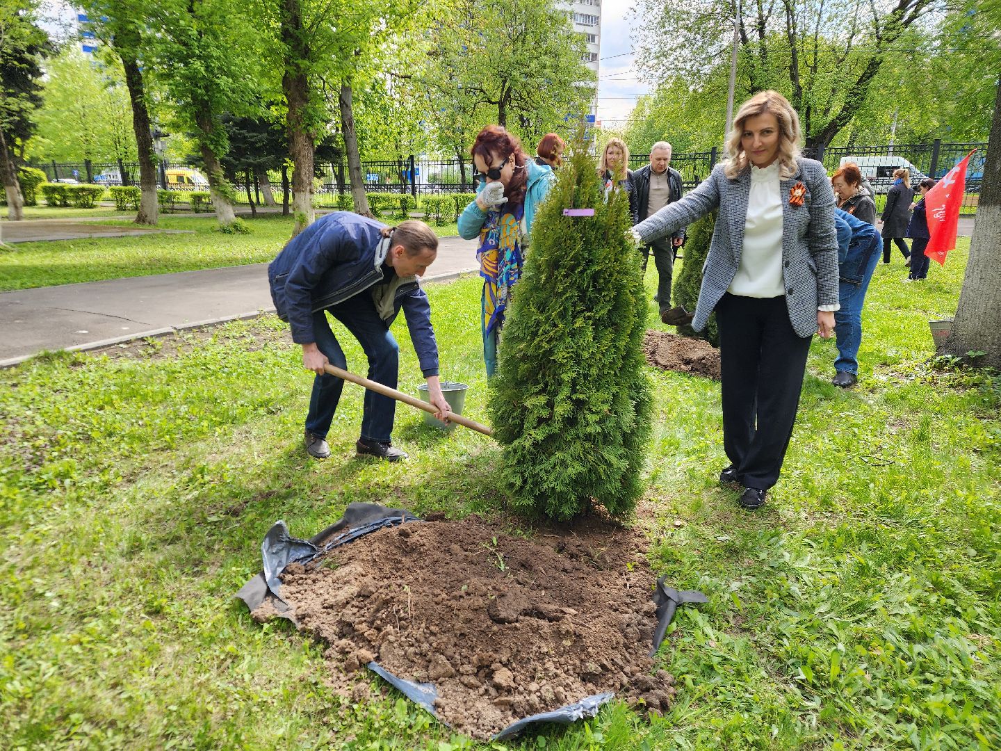 Подольск , покб, аллея памяти,