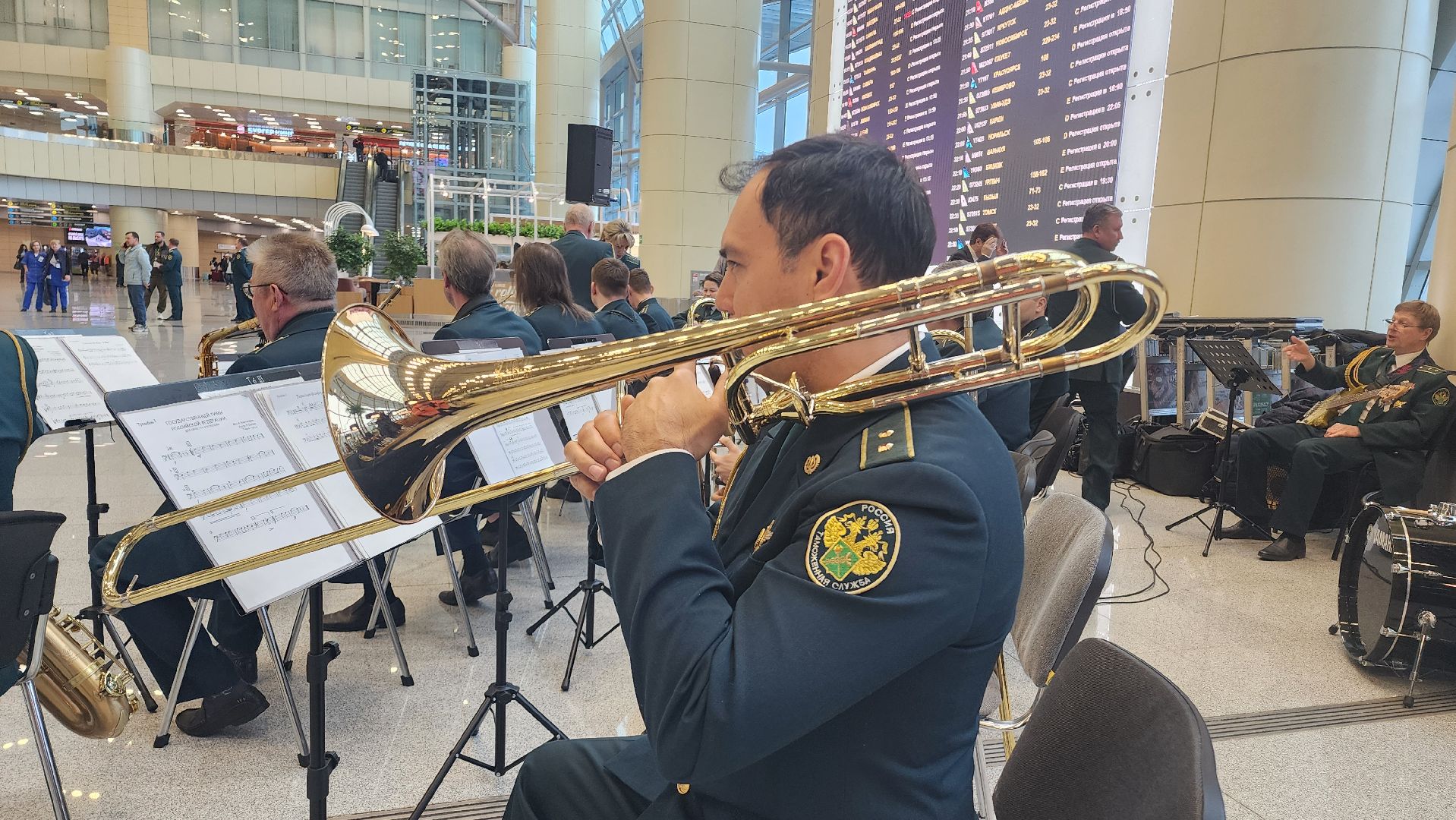 домодедово, оркестр, фтс, федеральная таможенная служба, таможня, концерт, день победы, 9 мая, подмосковье, вов,