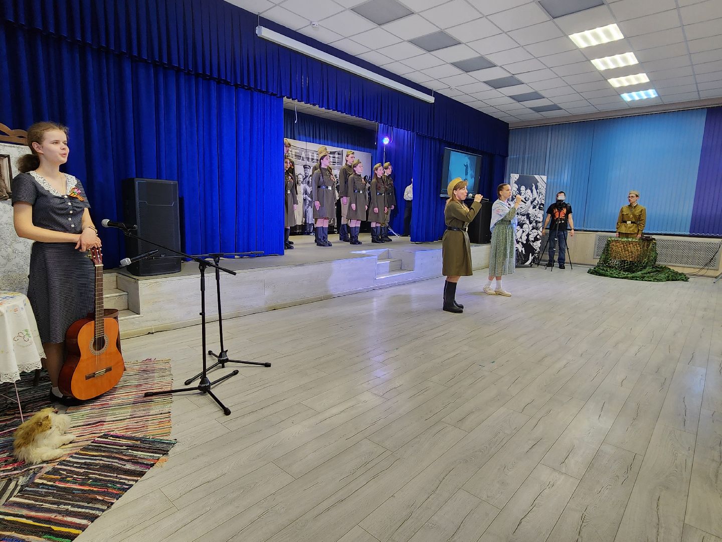 сергиев посад, спектакль, живая история, Всероссийское общество знание, гимназия 5,