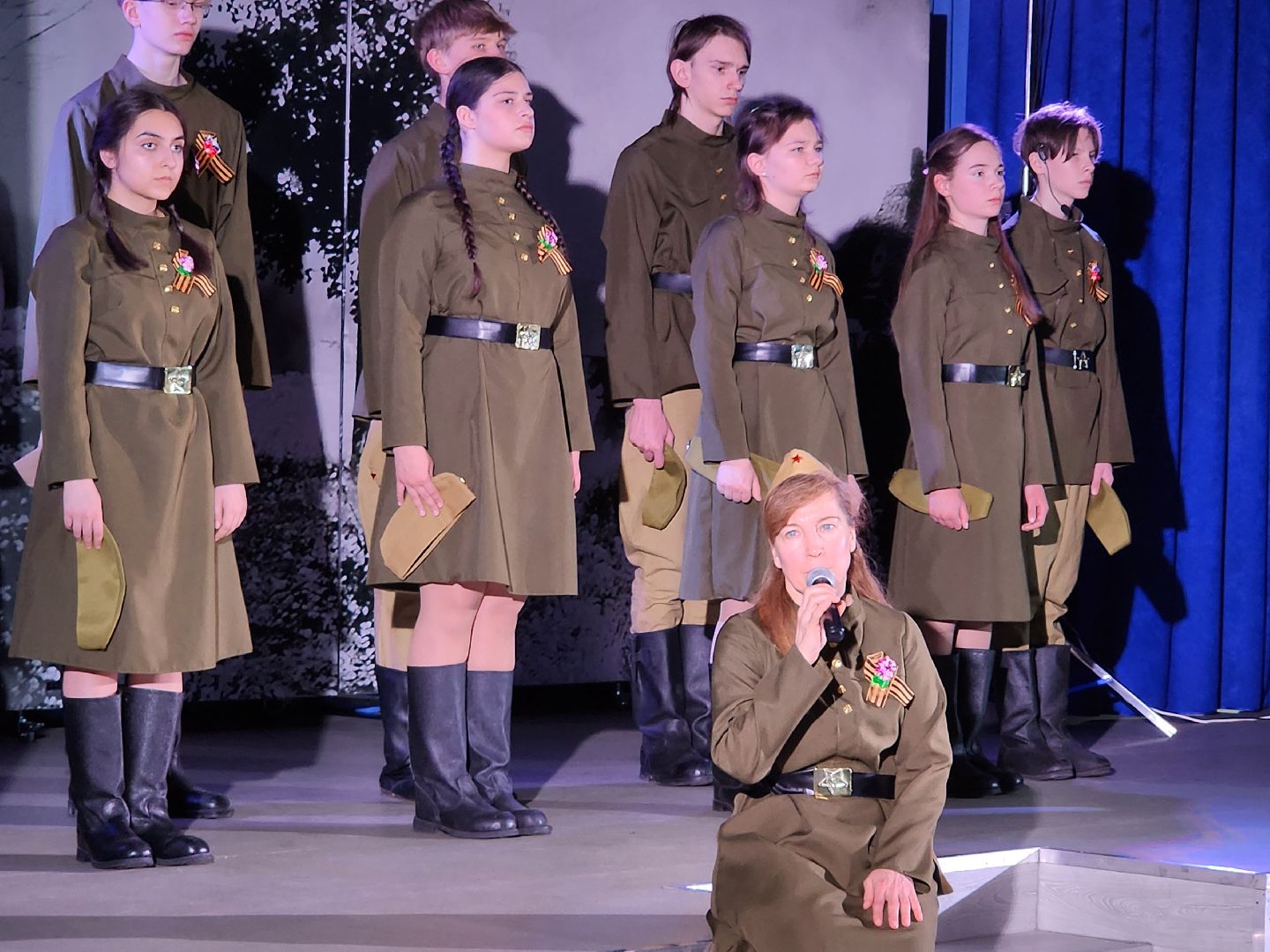 сергиев посад, спектакль, живая история, Всероссийское общество знание, гимназия 5,