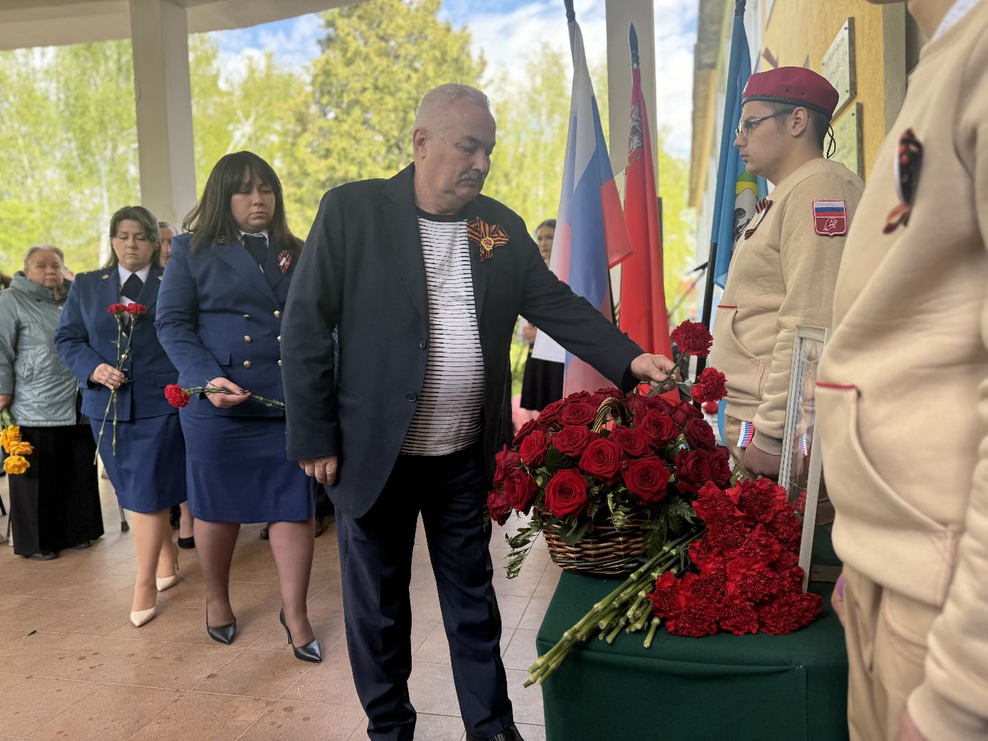 мемориальная доска, участник сво,  ленинский городской округ, 80 - летие победы,