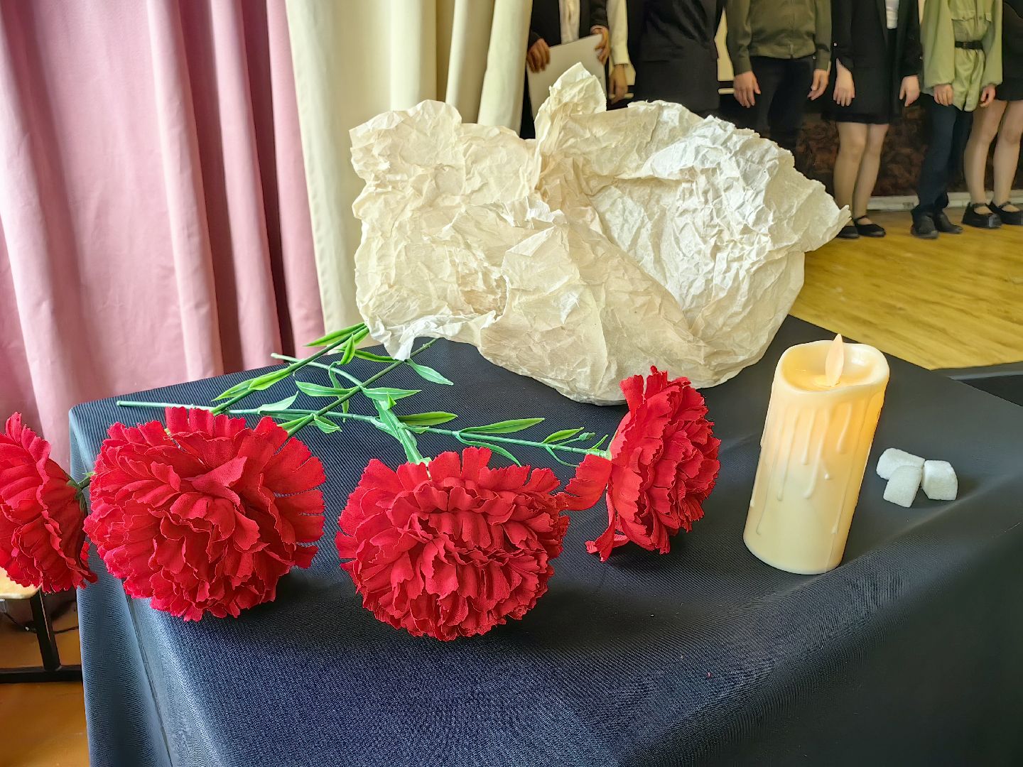 сценка, линейка, Блокадный Ленинград, ВОВ, радиолинейка,