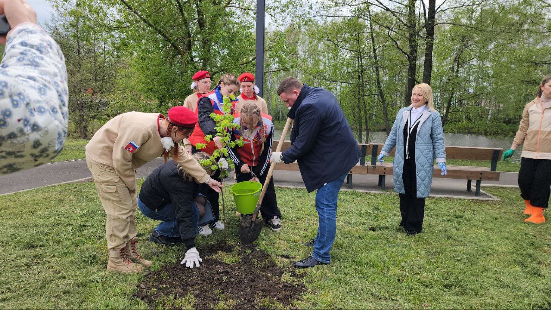 Луховицы #СадПамяти2024 #80летПобеды #ЖиваяПамять #Экология #ВолонтерыМО #ПомнимГордимся #НаследиеПобеды,