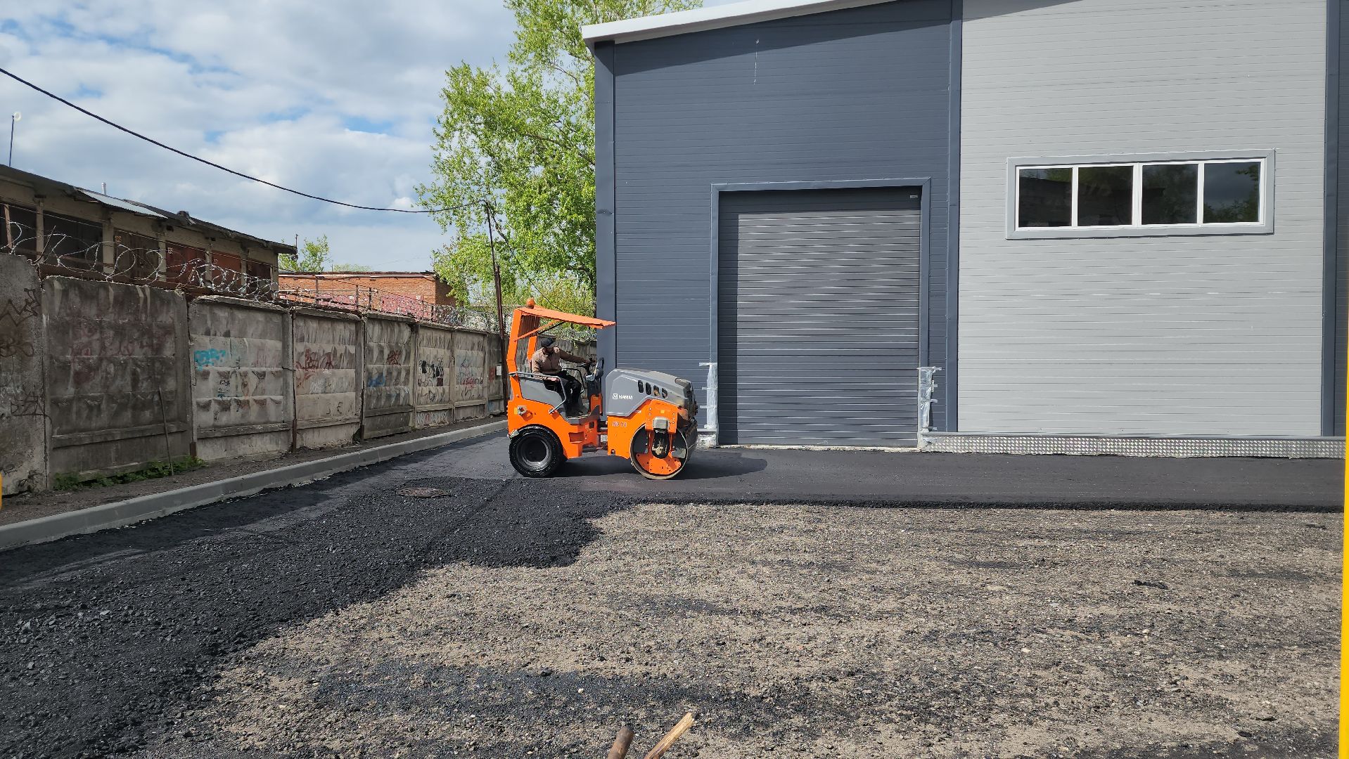 Асфальтирование , Асфальт , Магазин , Лобня,