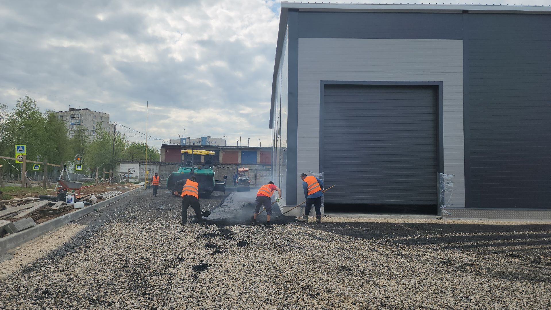 Асфальтирование , Асфальт , Магазин , Лобня,