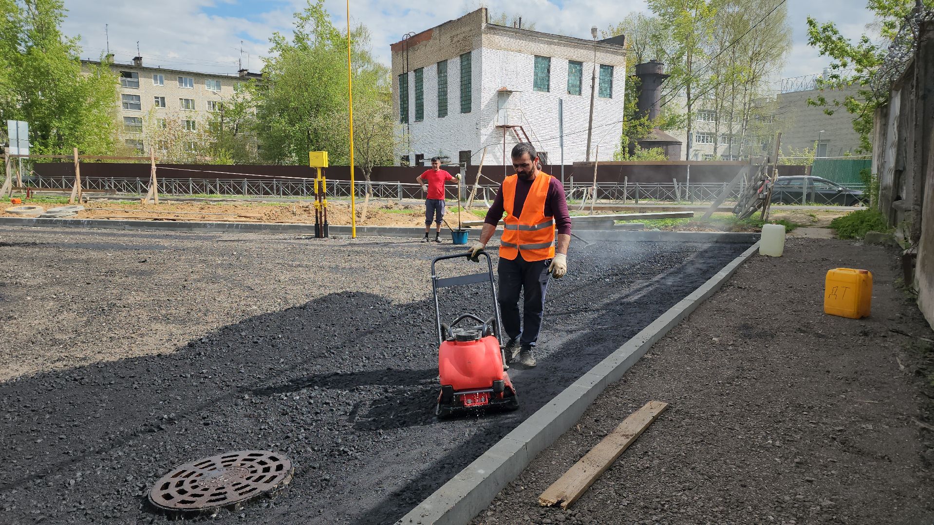 Асфальтирование , Асфальт , Магазин , Лобня,