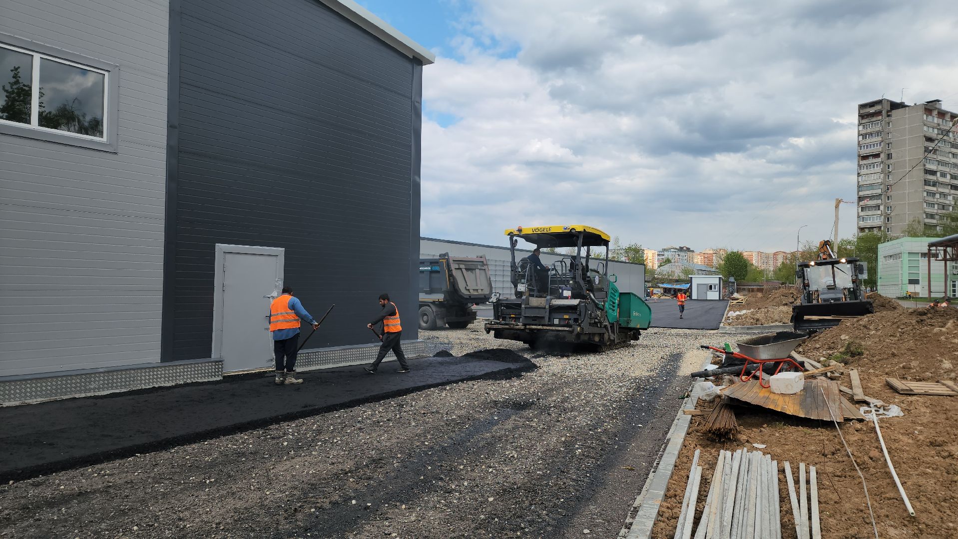 Асфальтирование , Асфальт , Магазин , Лобня,