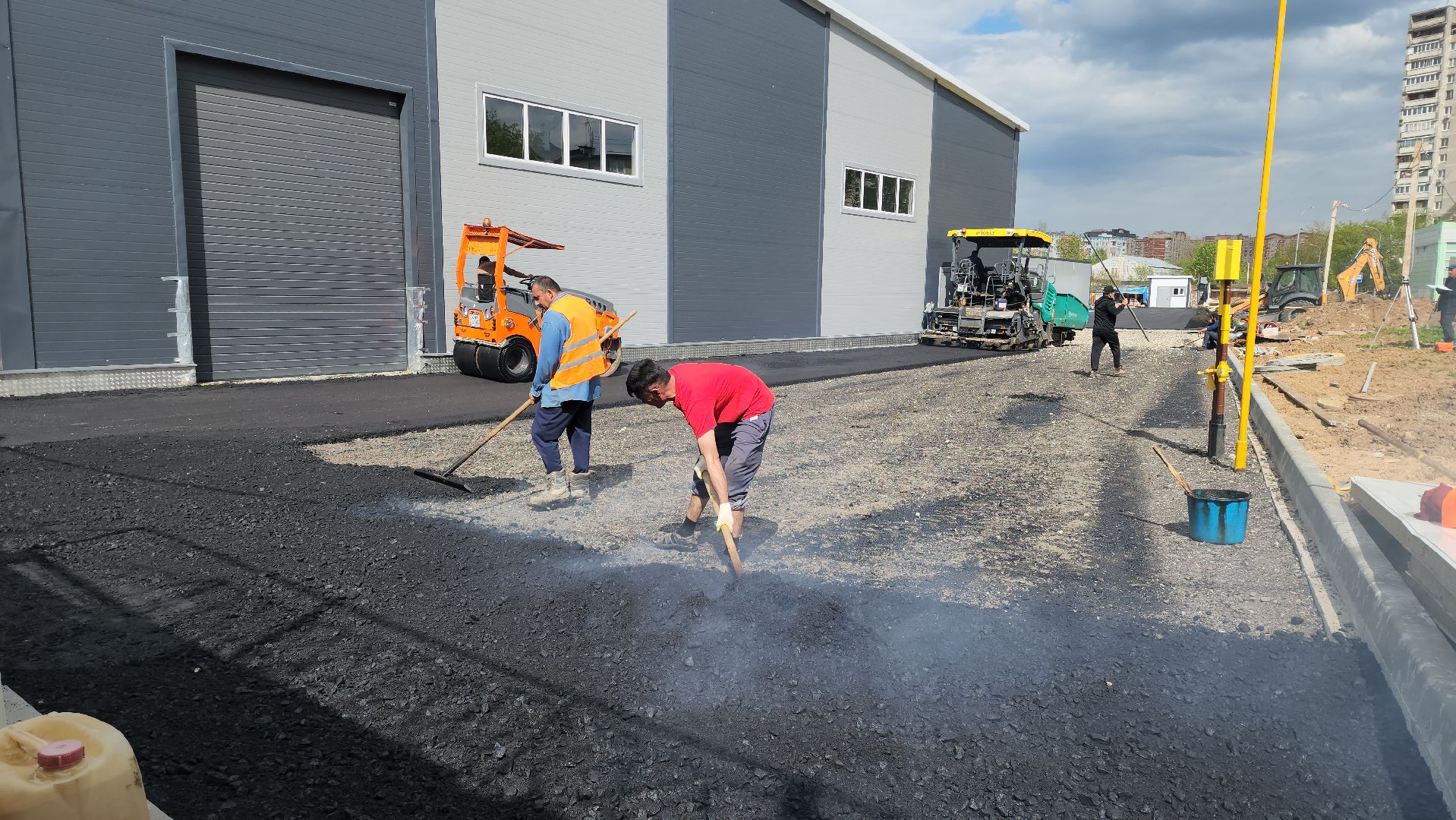 Асфальтирование , Асфальт , Магазин , Лобня,
