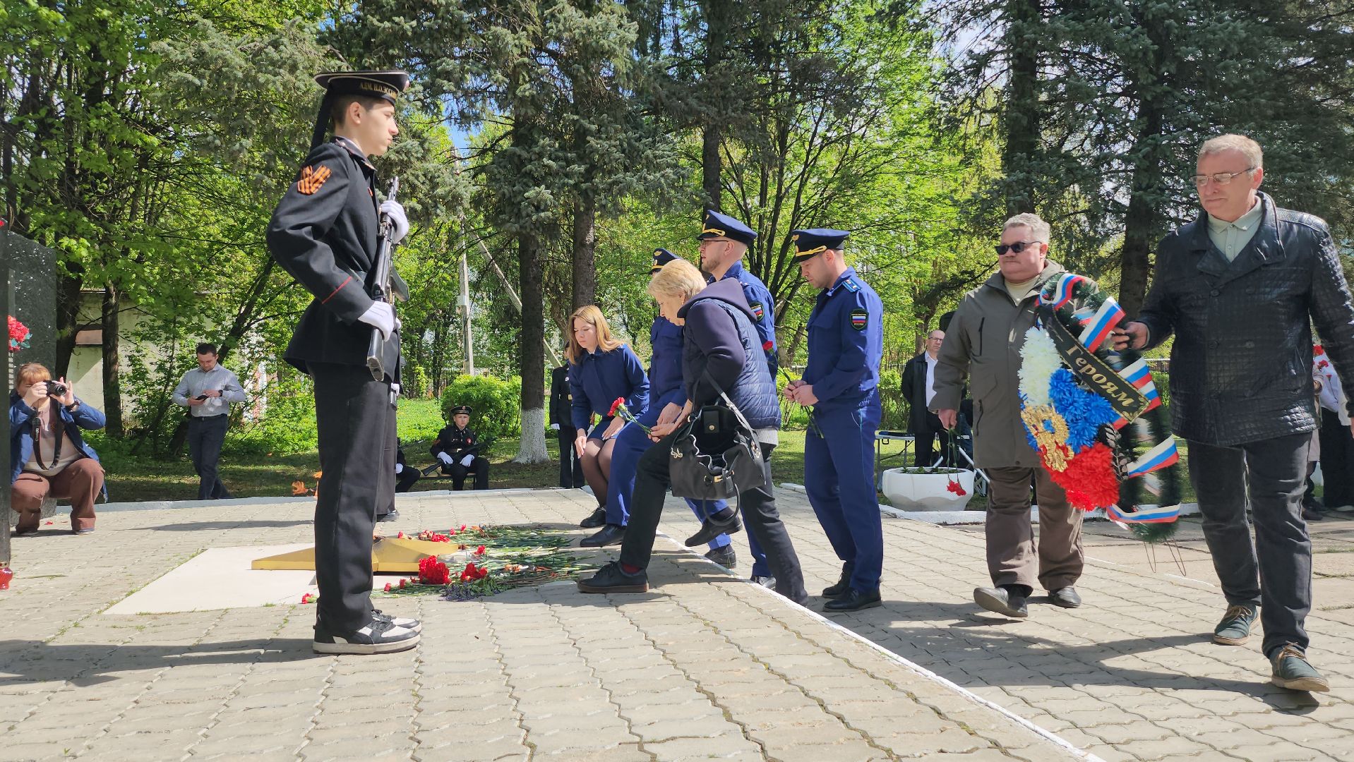 серпухов, вечный огонь, улица крюкова, юбилей победы,