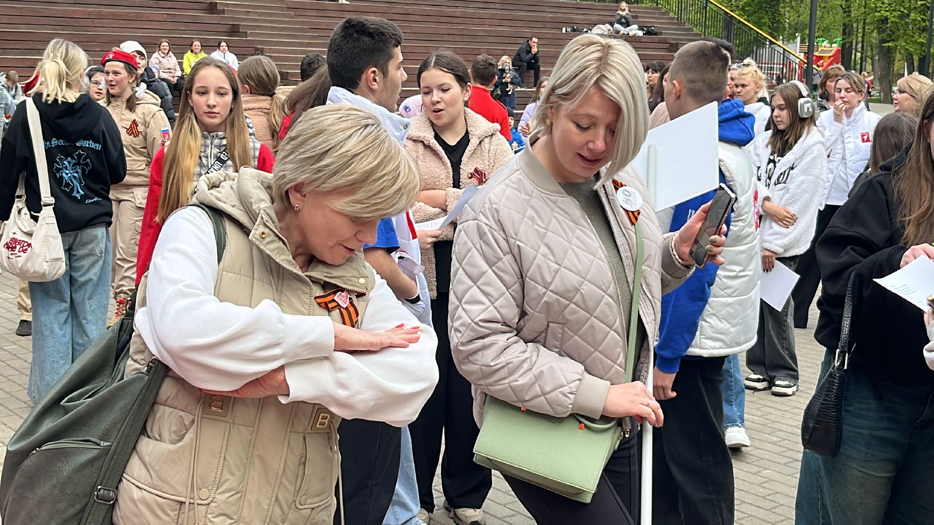 наро-фоминск, наро-фоминский городской округ, песенный флешмоб, центральный парк наро-фоминска, песни победы,