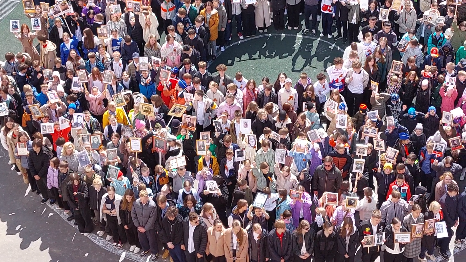 символы победы, нерушимая связь поколений, школа попова власиха, власиха школа им ас попова, марафон 1418,