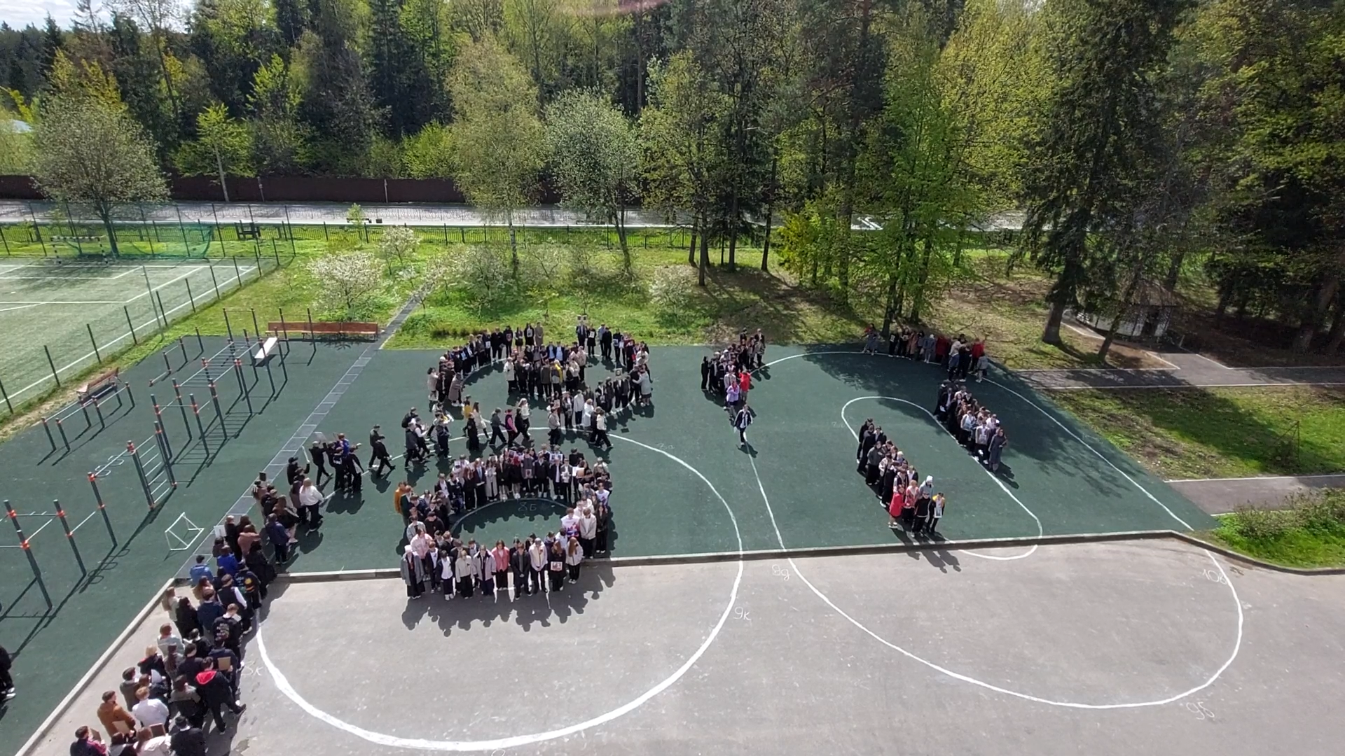 символы победы, нерушимая связь поколений, школа попова власиха, власиха школа им ас попова, марафон 1418,