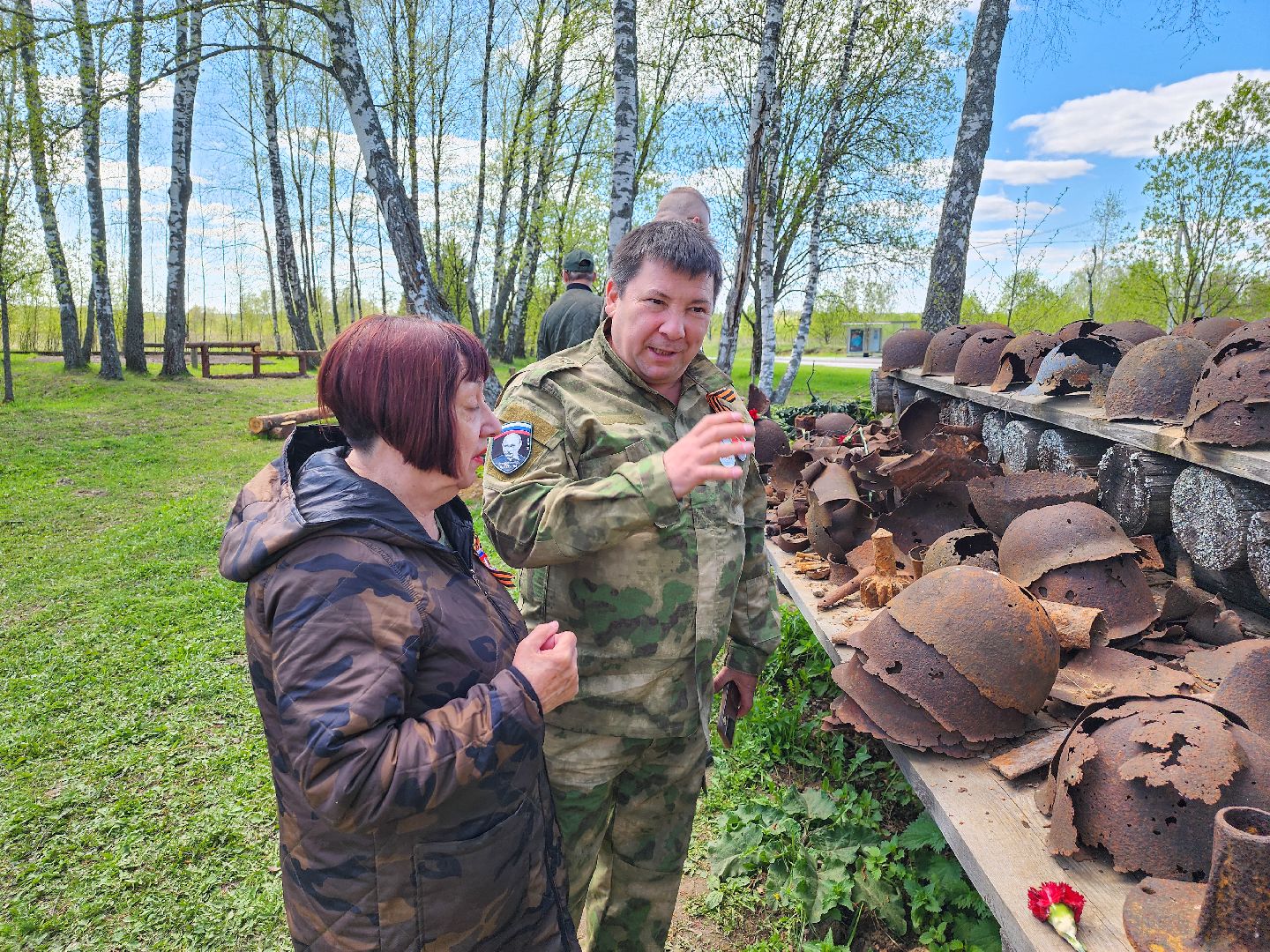 Подольск, мемориал в кузовлево, ясенки, бойцы СВО, 80 лет победе,