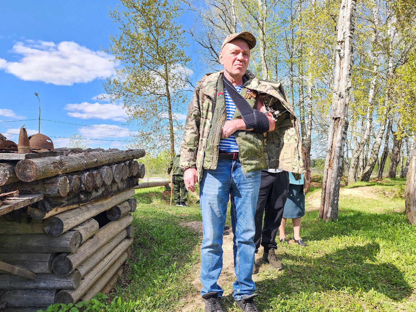 Подольск, мемориал в кузовлево, ясенки, бойцы СВО, 80 лет победе,
